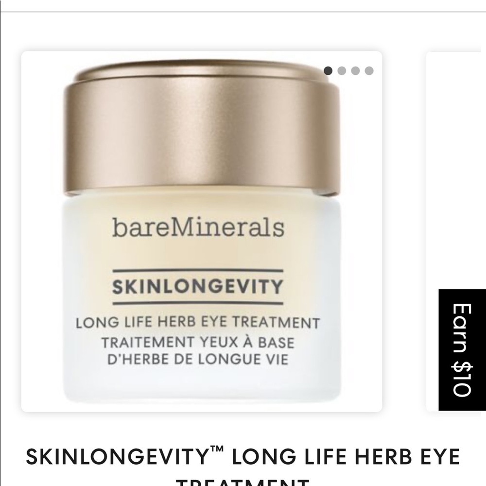Bare Minerals Long Life Herb Eye Treatment Skinlongevity